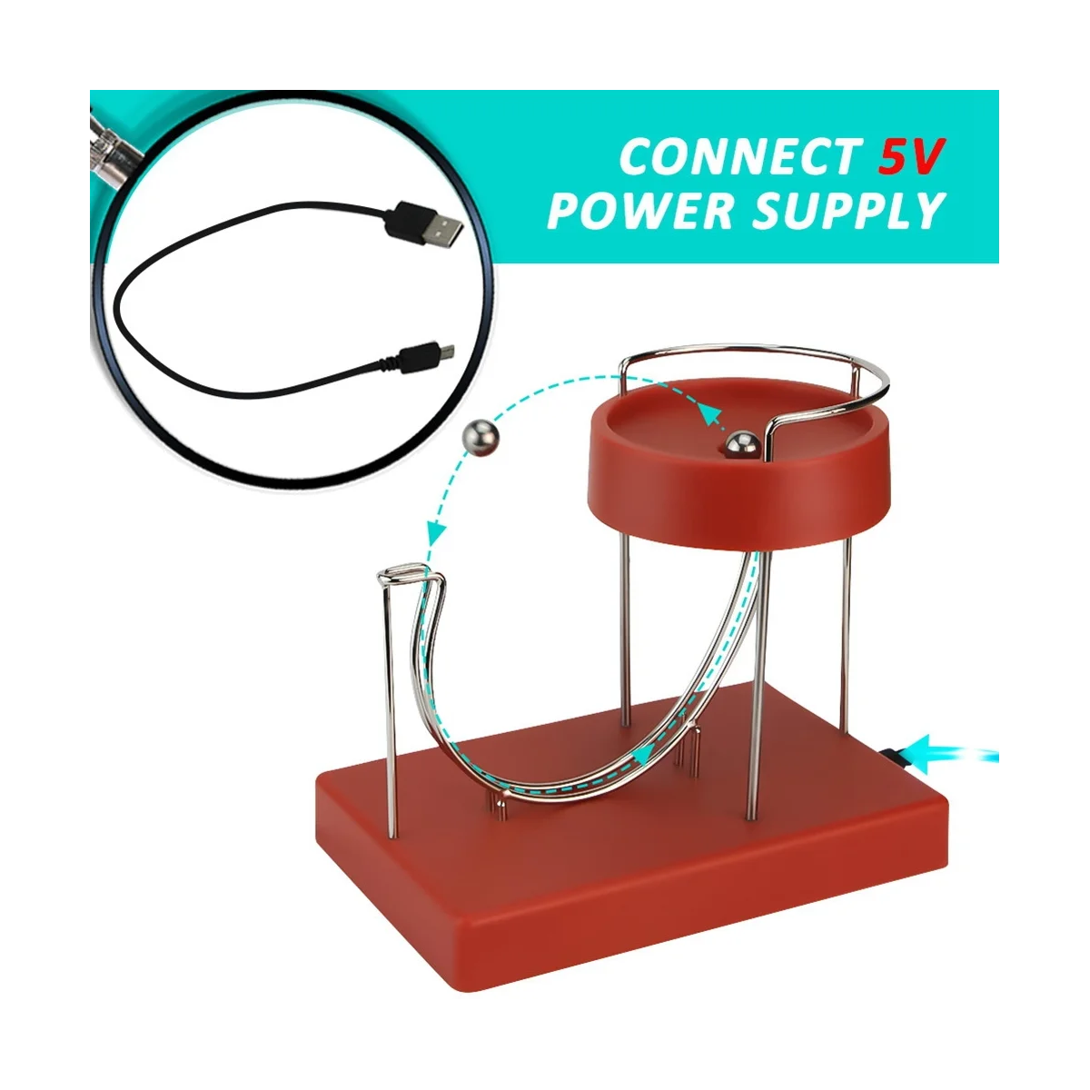 Вечная машина кинетическое искусство движение Инерционная металлическая
