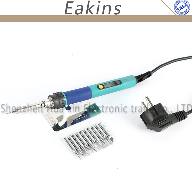 CXG цифровой ЖК Регулируемый Электрический паяльник 936d паяльная станция набор