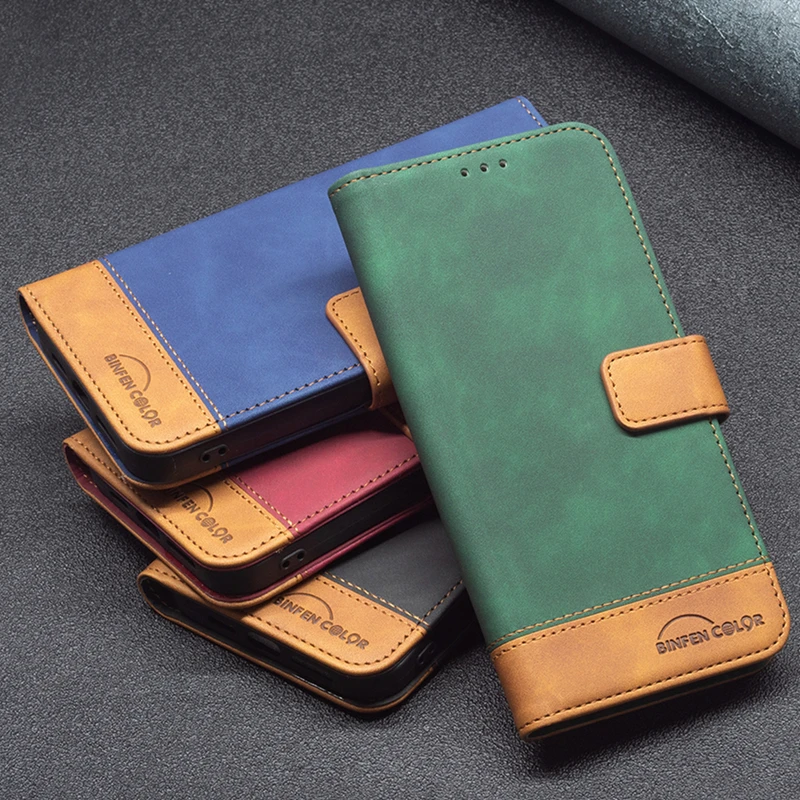 

Кожаный чехол-кошелек для Samsung Galaxy S21 S20 FE S22 Ultra Plus, роскошный Магнитный чехол-книжка с кармашком для карт, флип-чехол