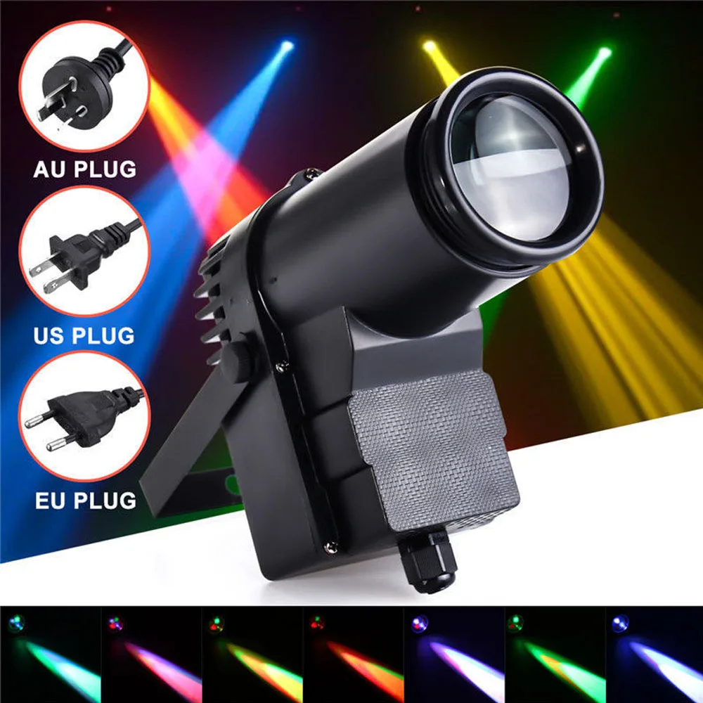 

RGBW Bar Stage светильник 15W 4 в 1 DMX Full Color Pinspot светодиодный Beam Spotlight 6CH атмосфера для дискотеки KTV DJ световой эффект