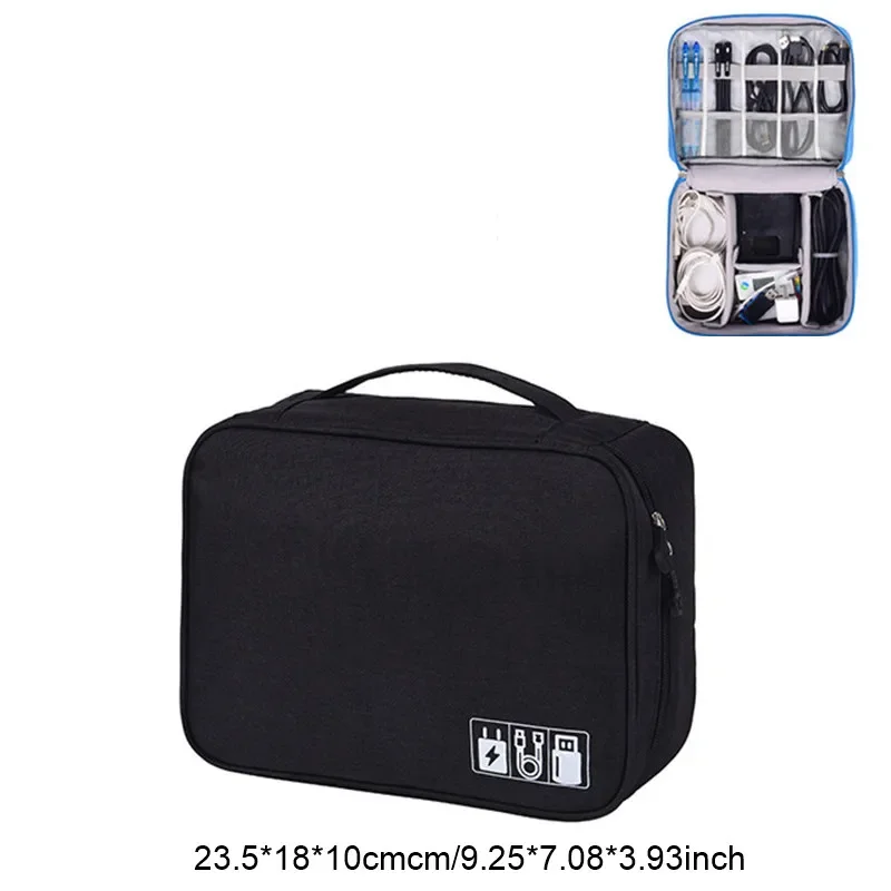 

Сумка для хранения электронных устройств, органайзер для кабелей, чехол для зарядного устройства USB, оптовая продажа, оптова...