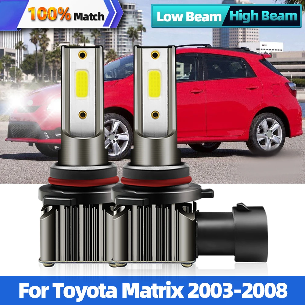 

Canbus LED Headlamps Bulb Auto Lamp Car Led Light 9005 HB3 9006 HB4 Auto Headlight 12000LM 12V For Toyota Matrix 2003-2008