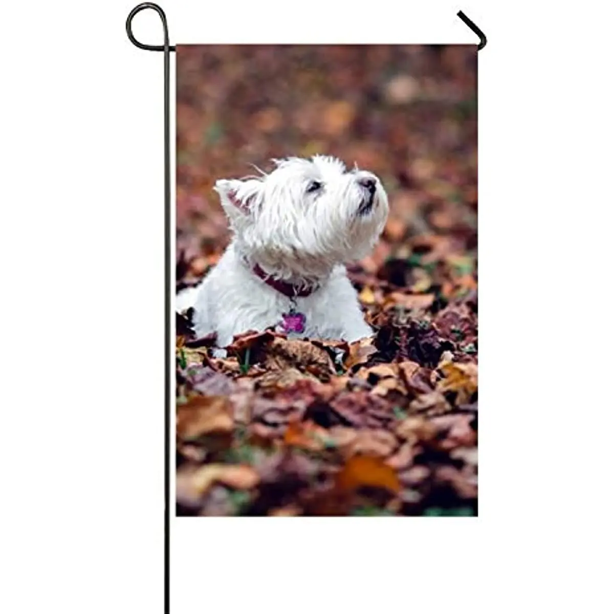 

Двусторонний флаг для собаки и сада, 12 х18 дюймов