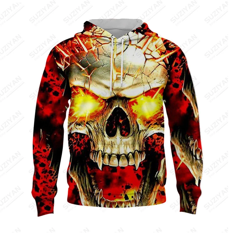 

Лидер продаж 2023, толстовка с 3D-принтом черепа, Мужская Персонализированная толстовка, уличная одежда, молодежная модная Толстовка с длинным рукавом