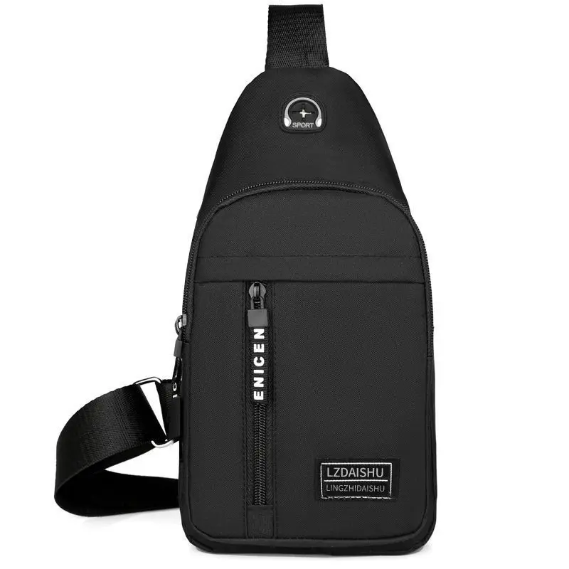 

Casual Multifunctional Bag Shoulder Waterproof Waist Messenger Bag Canvas Bag Travel Business Men's Bag Storage Chest Bag