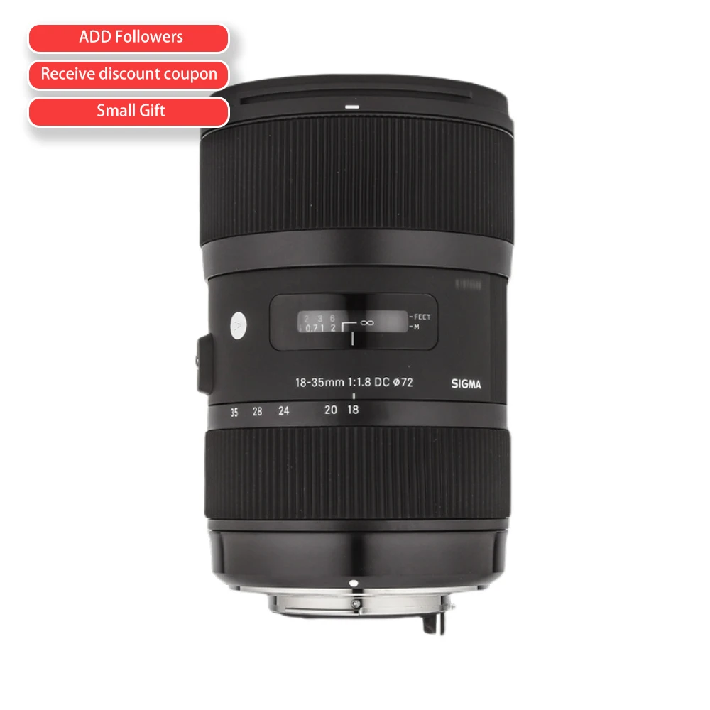 Sigma 18-35mm F1.8 Art DC HSM Lens For Nikon DSLR Cameras SIGMA Lente Dc, 18-35 Mm, F/1.8 Art P/