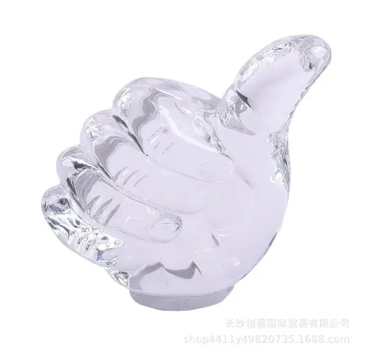 

Креативный Хрустальный большой палец, подарки, статуи и статуэтки для студентов, ROOMMATES, музыкантов на выпускной, второй Рождественский орна...