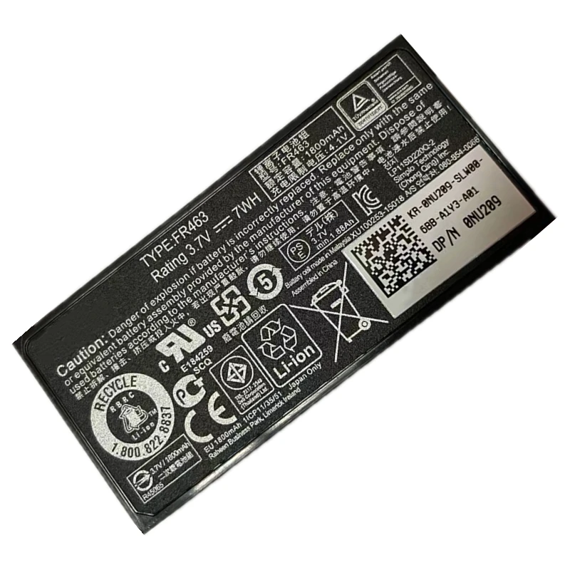 Новый аккумулятор FR463 XJ547 NU209 P9110 U8735 для Dell Poweredge Perc 5i 6i 5e 6e H700 2900 6850 6950 R900 R710 PE1950 PE2950 Новый аккумулятор FR463 XJ547 NU209 P9110 U8735 для Dell Poweredge Perc 5i 6i 5e 6e H700 2900 6850 6950 R900 R710 PE1950 PE2950