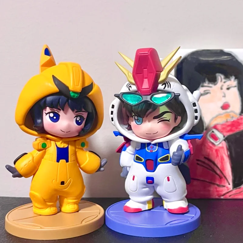 Фото Оригинальная коллекционная фигурка Bandai Pajamars Mobile Blind Box: одежда для кукол, второе поколение, серия Universe Century, настольное украшение, подарок ручной работы, игрушка №3