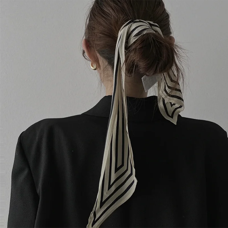 Женский Романтический Шелковый шарф Luna &amp Dolphin шифоновая шелковая повязка на