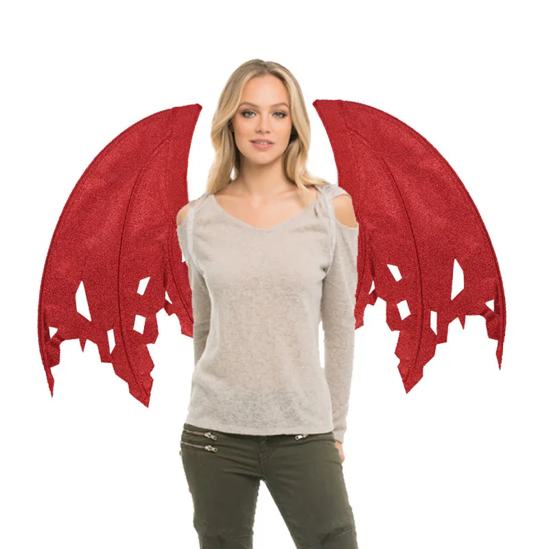 

New masquerade party costumes performance props role play Dragon Wings