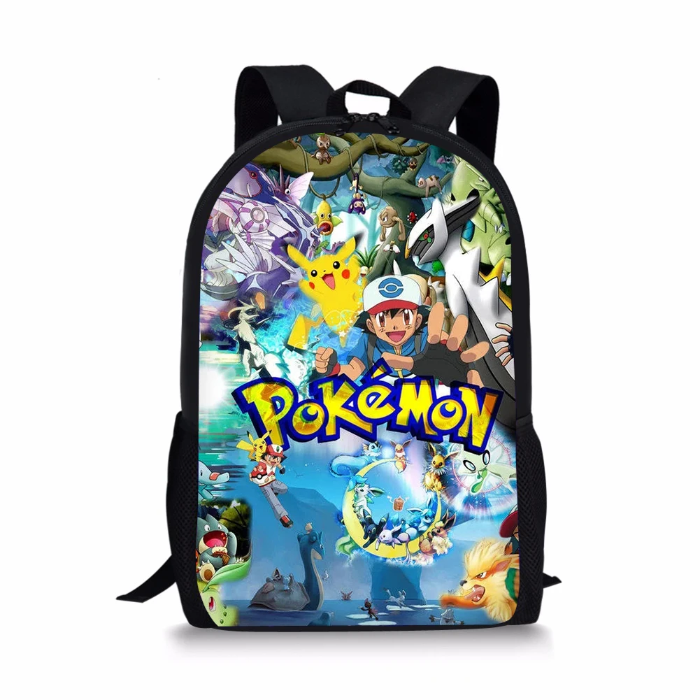 HALYUNASC Childrens' School Backpack Baokemeng Design Students School Bag Cartoon Teenagers Book-Bags Mochila