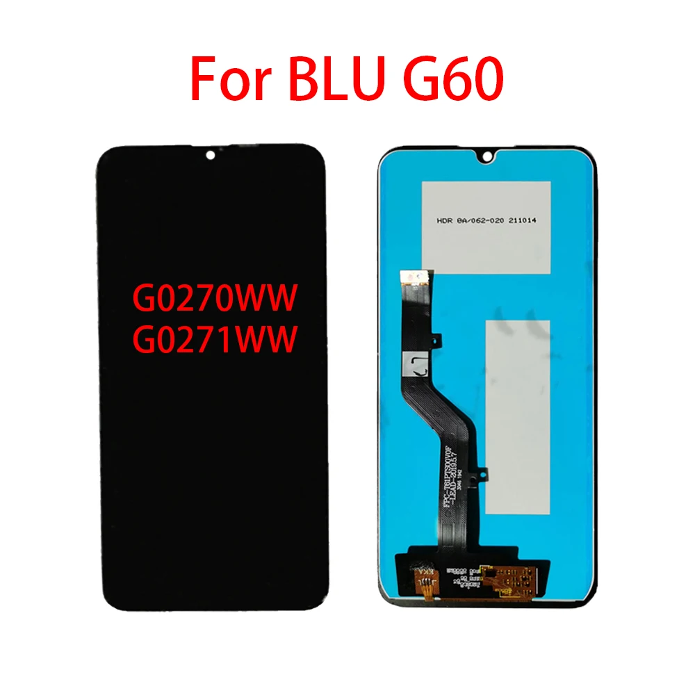 100% протестированный ЖК-дисплей для BLU G60 G0270WW G0271WW LCDs сенсорный экран дигитайзер ЖК-дисплей сенсорный экран в сборе