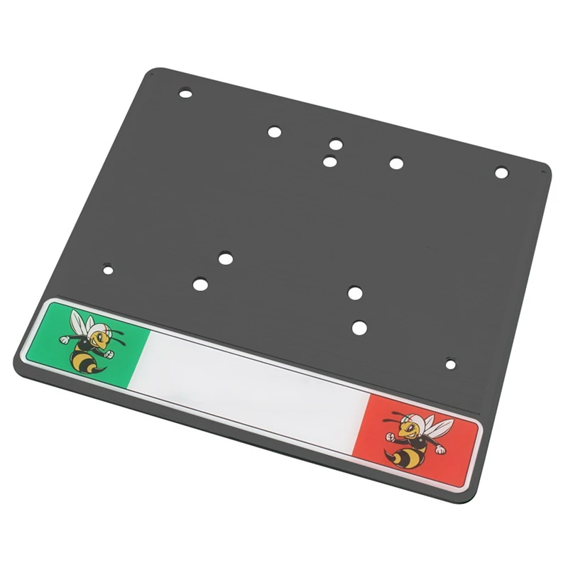 

Motorcycle License Plate Holder Frame For VESPA GTS300 GTV Sprint LX150 License Plate Frame Holder Screws