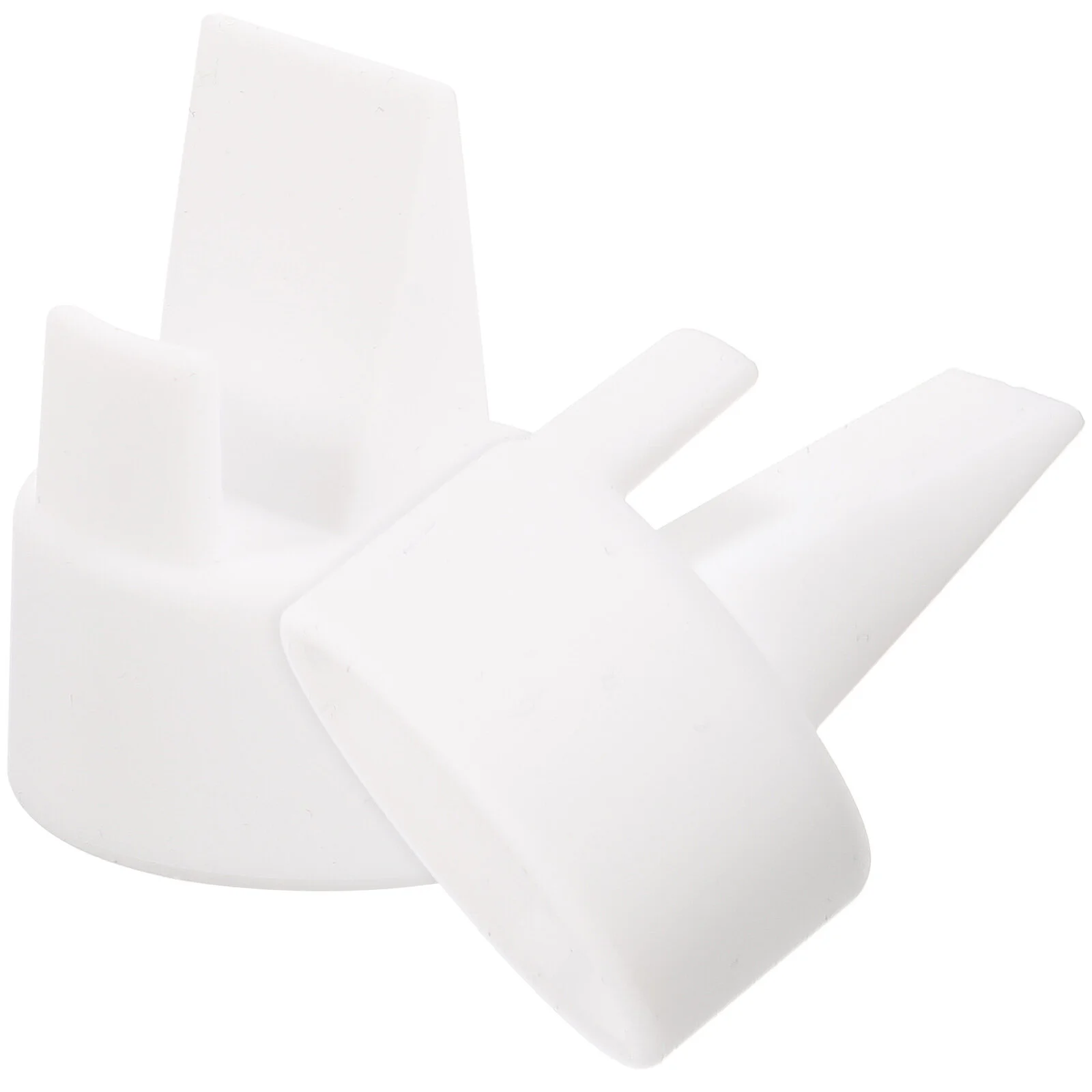 

2 Pcs Manual Breastfeeding Pump Hand Electric Pumps Duckb Mouth Silica Gel Professional