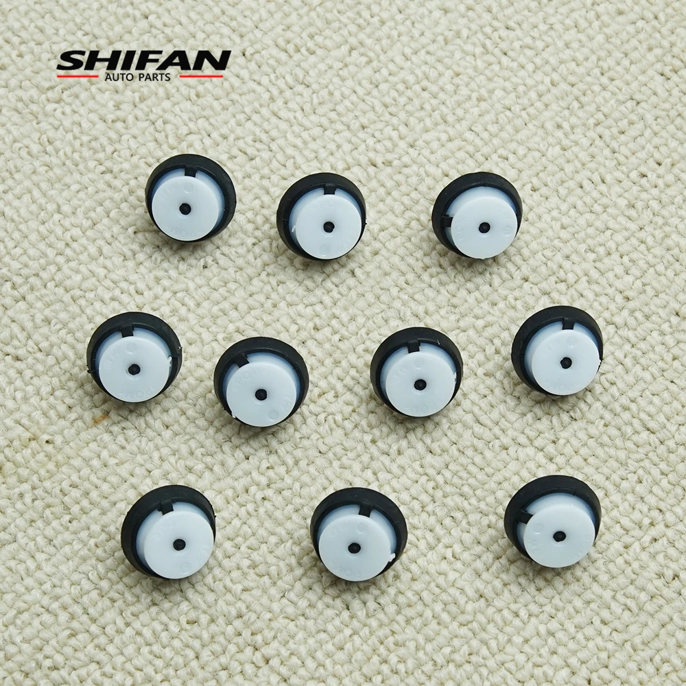 

10 шт., пластиковые заклепки для внутренней двери автомобиля Citroen C2 C8 C3 C4 Picasso для Peugeot 307 206 508