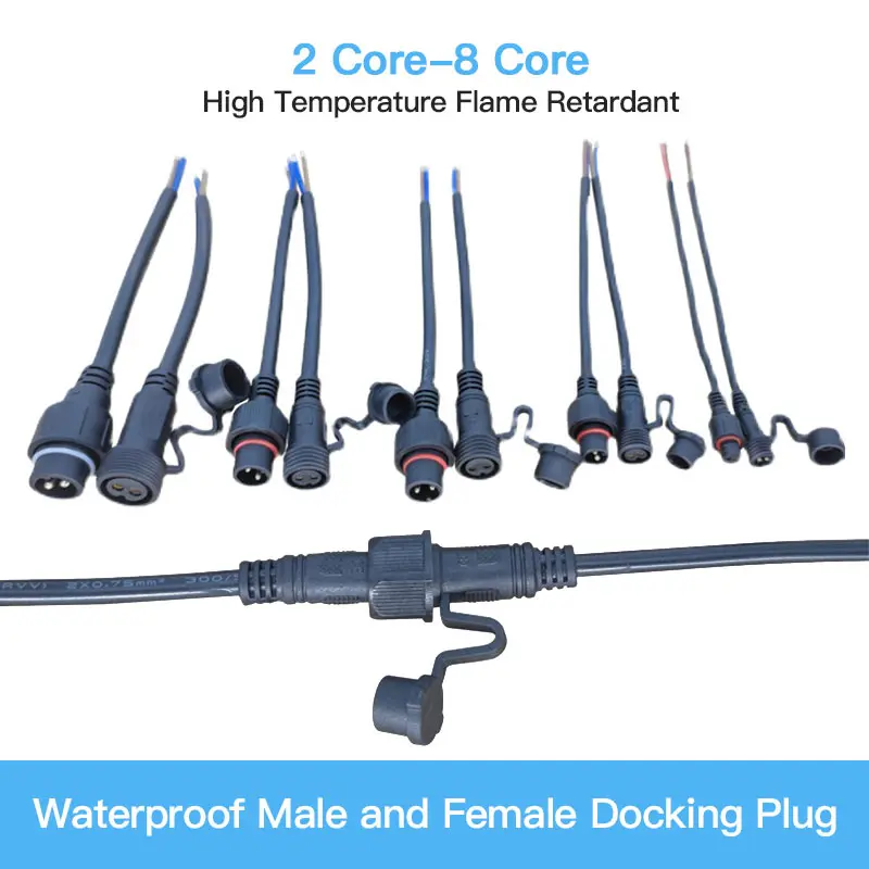 

Водонепроницаемые разъемы DIVEDEER Extension cable connector IP68