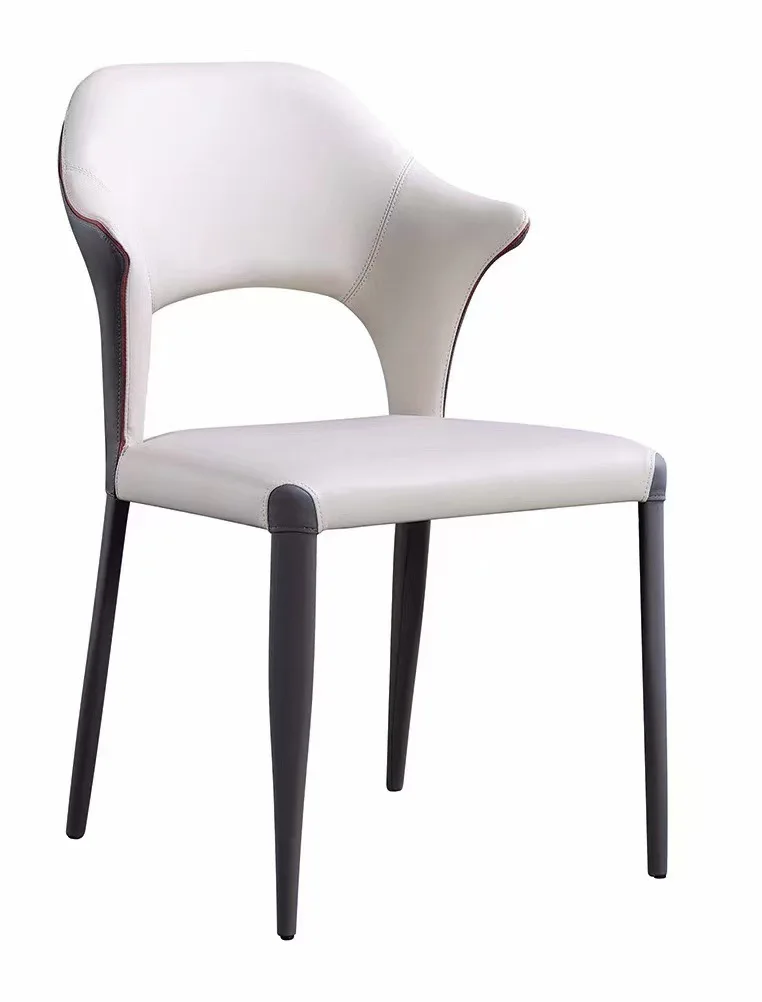 

Modern Simple and Fashionable New Dining Chair Nordic Style Armchair Restaurant