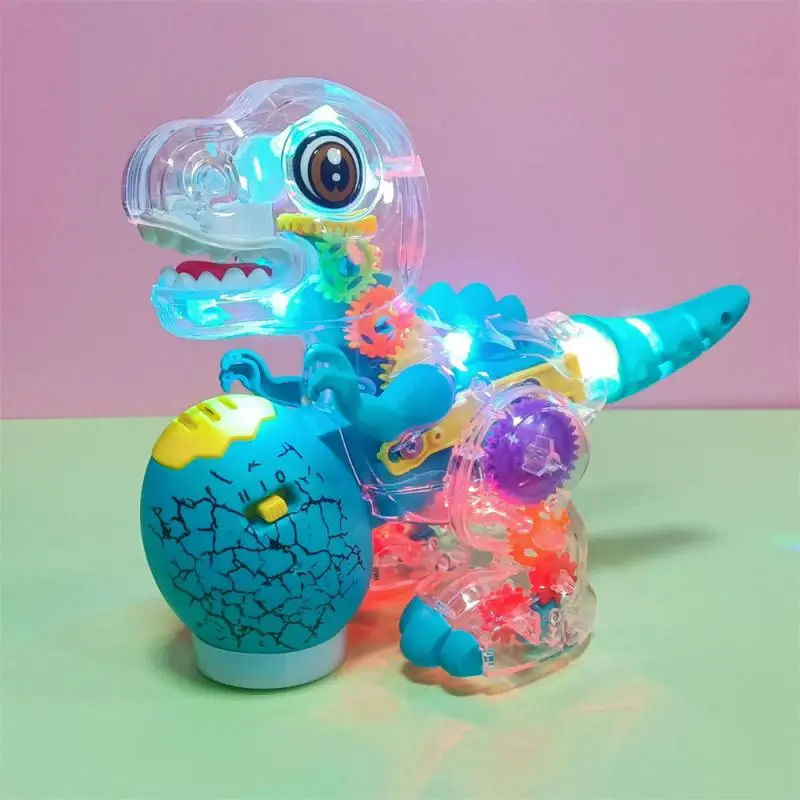 

Electronic Toys Transparent Shell Beautiful Sound Plastic Material Dinosaur Toy Sound Toys Simulation Animal Model Ornaments