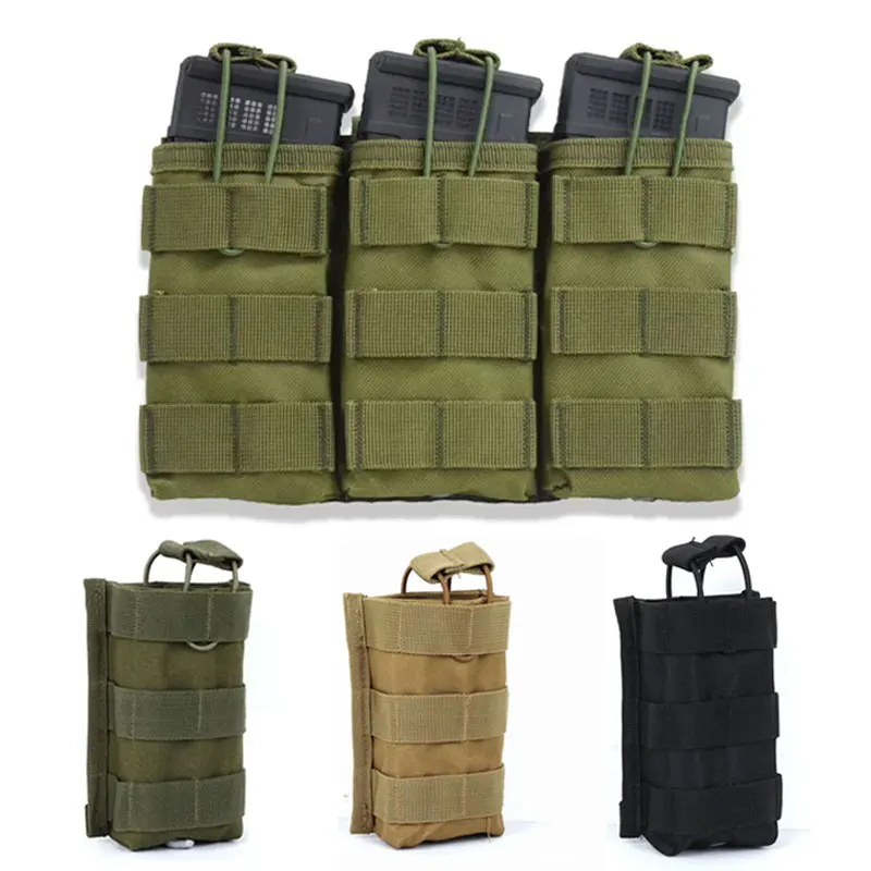 

Outdoor Tactical Magazine Molle Pouches AK AR Hunting Rifle Pistol Ammo Mag Bag Holster M4 Dual Storage Bag Airsoft Sundry Bag