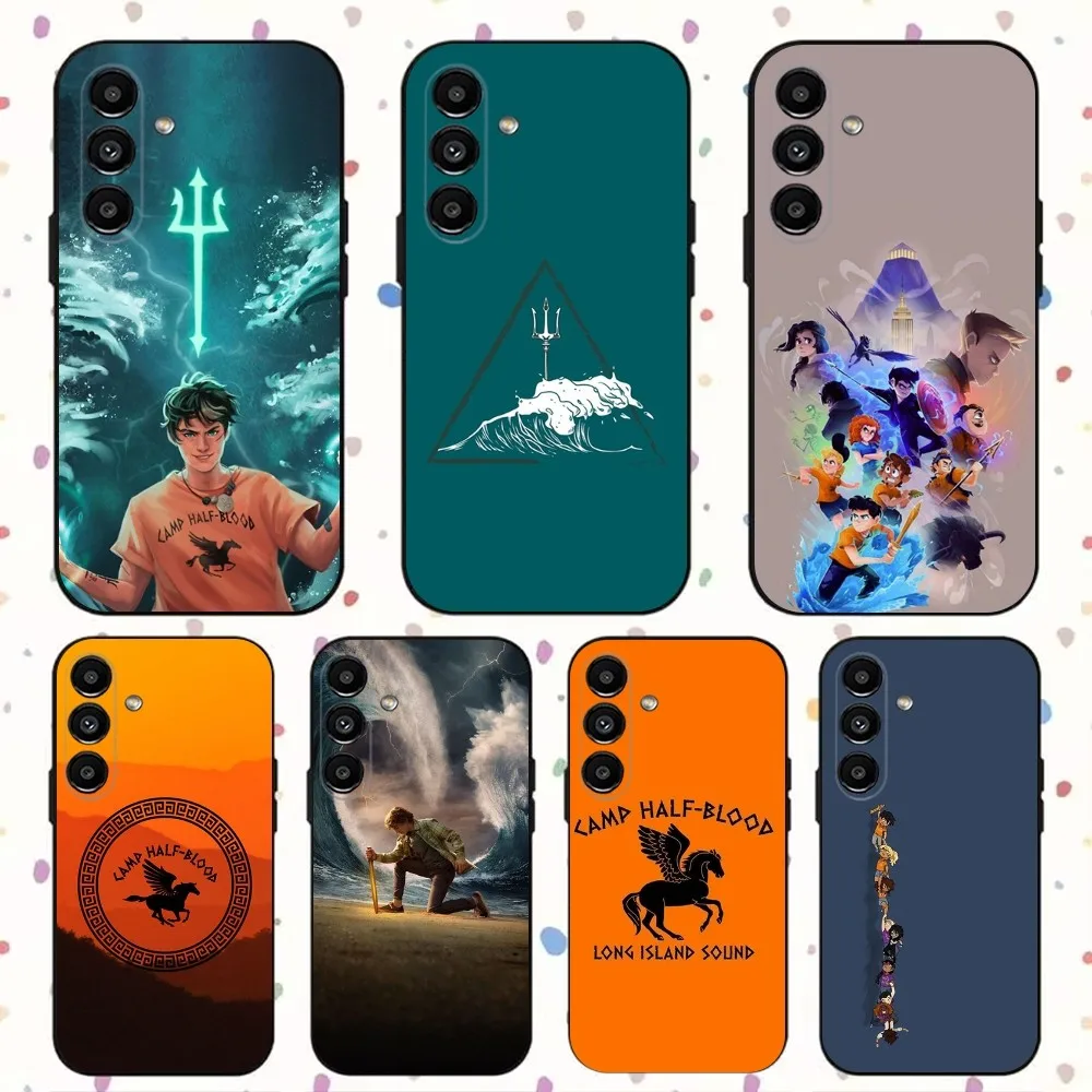 Чехол для телефона P-Percy J-Jackson Samsung S24 S21 S22 S23 S30 Ultra S20 Plus Fe Lite Note 10 9 5G черный мягкий