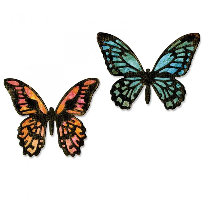 Новинка 2023 металлические Вырубные штампы в виде насекомых и бабочки вырезанные