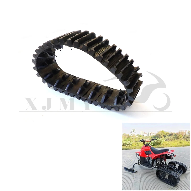 

Snow blower rubber track snow sweeper children's kart UTV off-road vehicle four-wheel off-road vehicle snow motorcycle track