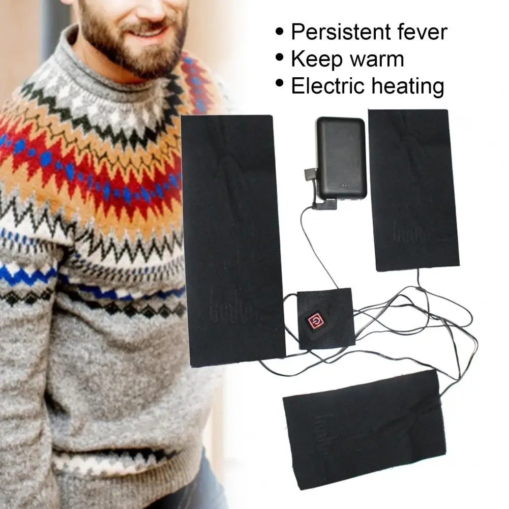 

Clothes Heating Pad Practical Adjustable Temperature Safe to Use 3 Gears Temperature 3-in-1 Clothes Heating Pad for Camping