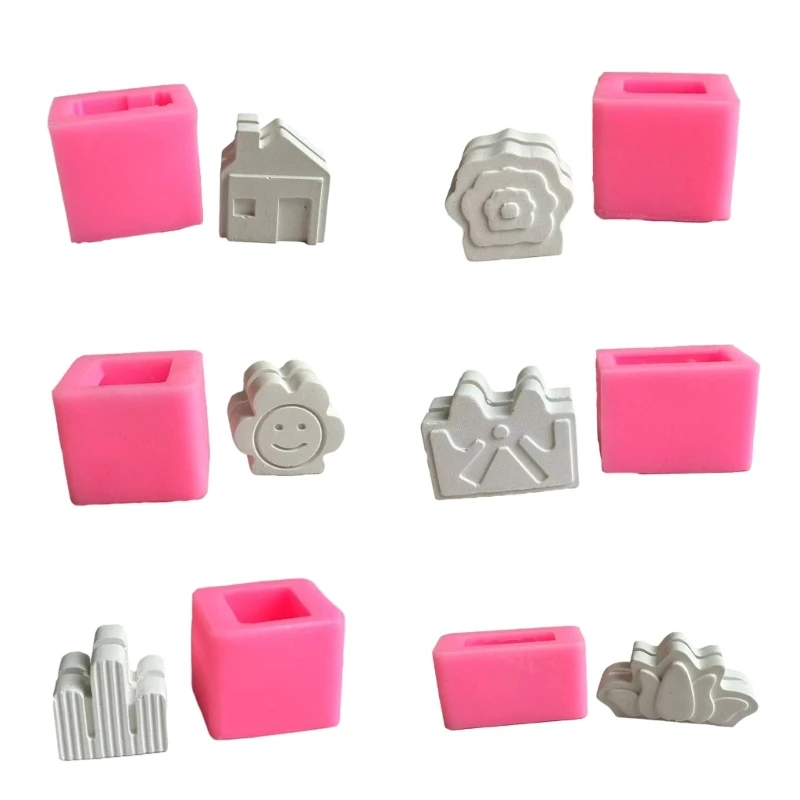 

Soft Silicone Mold DIY Crafts Moulds Unique Resin Card Holder Molds Silicone Material for DIY Hand-Making Card Holder 264E