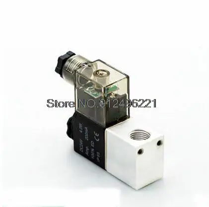 Пневматический электромагнитный воздушный клапан 2V025-08 2-позиционный 2-ходовой