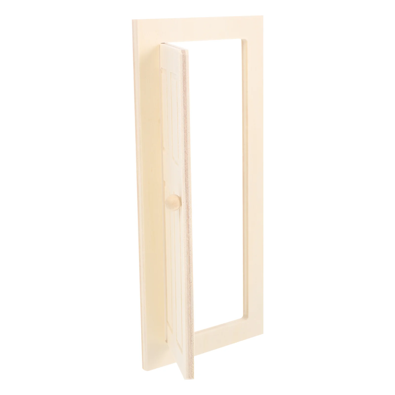 

Mini Simulation Door Wood DIY Door Model DIY Scene House Furniture Accessories