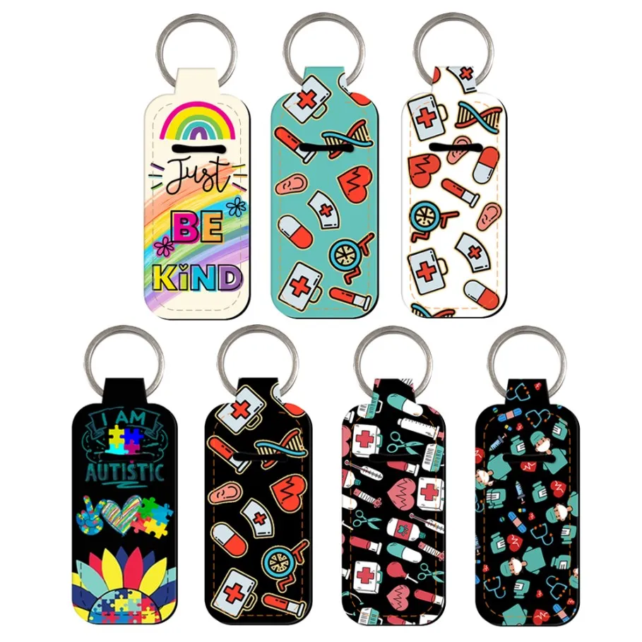 Брелок-головоломка с аутизмом держатель для губной помады бальзама губ модная