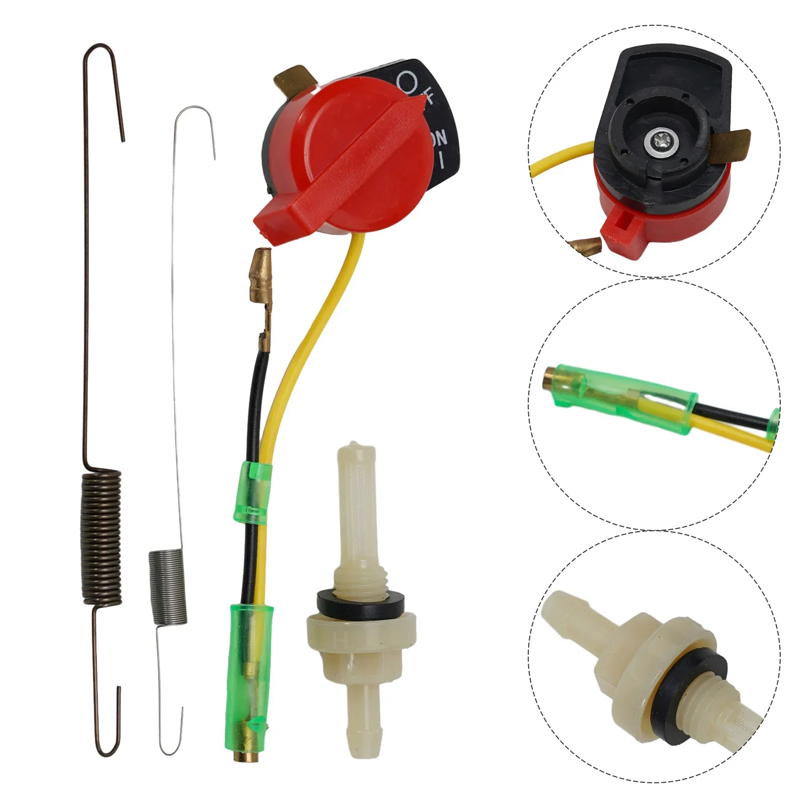 Замена топливного фильтра стержня регулятора GX200 пружинного дроссельной