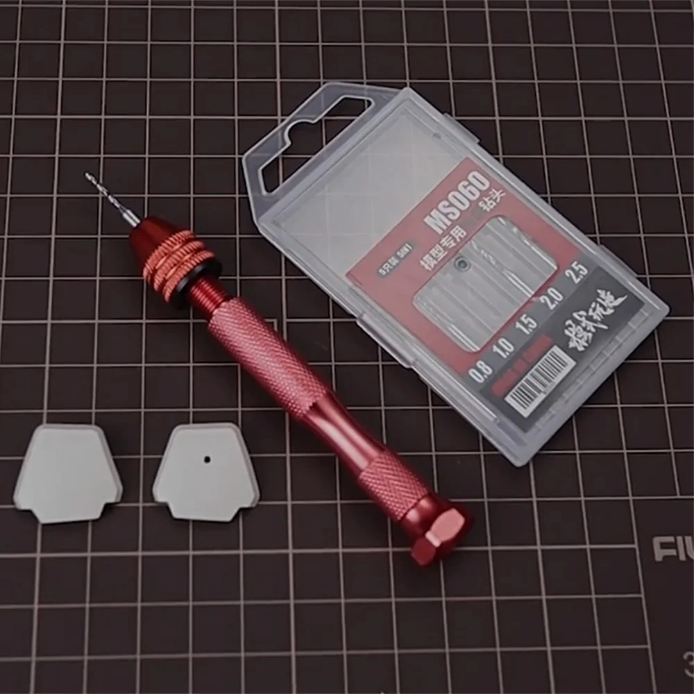 Модель MS-060 набор ручных сверл особой точности масштаб 0 1 ~ 3 мм военных моделей