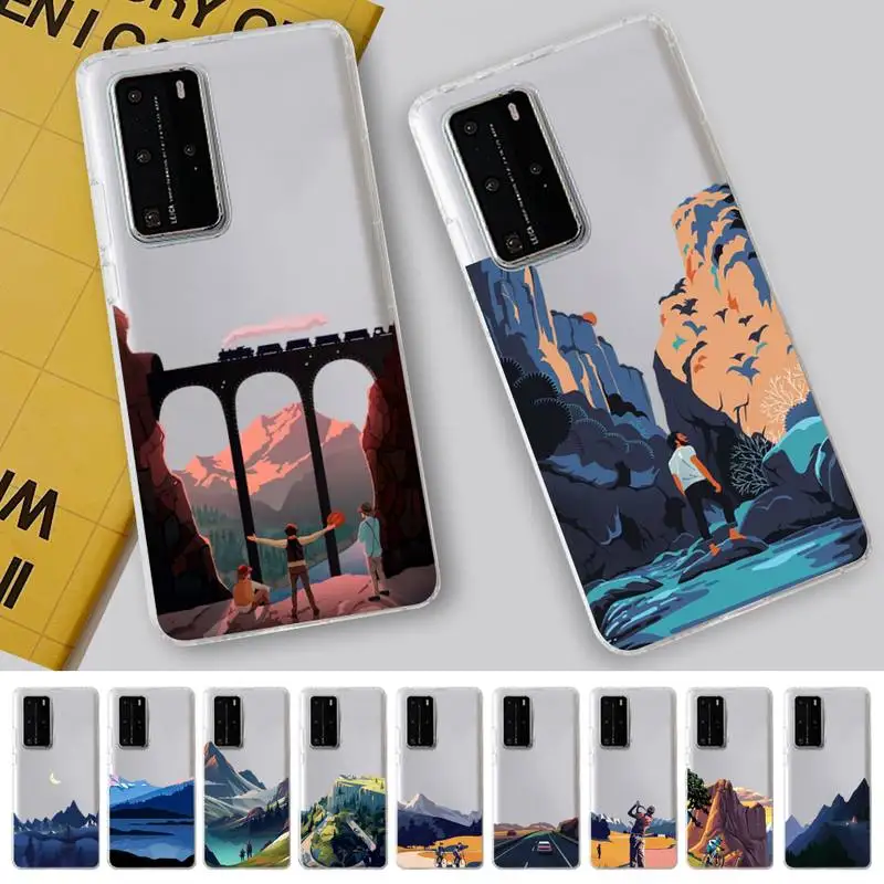 

Travel Scenery Phone Case for Samsung S20 ULTRA S30 for Redmi 8 for Xiaomi Note10 for Huawei Y6 Y5 cover