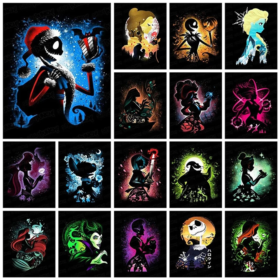 

Алмазная 5D Вышивка «русалка», «Принцесса и принц»