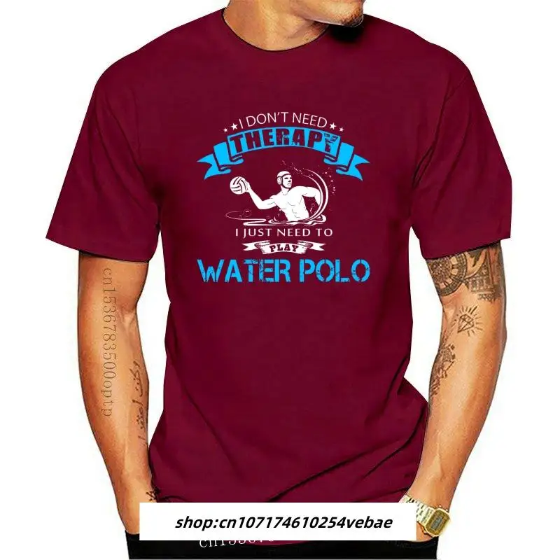 Pria Waterpolo-Hadiah untuk Pemain Waterpolo-Kaus Olahraga Merancang 100% Katun Ukuran Plus 3xl...