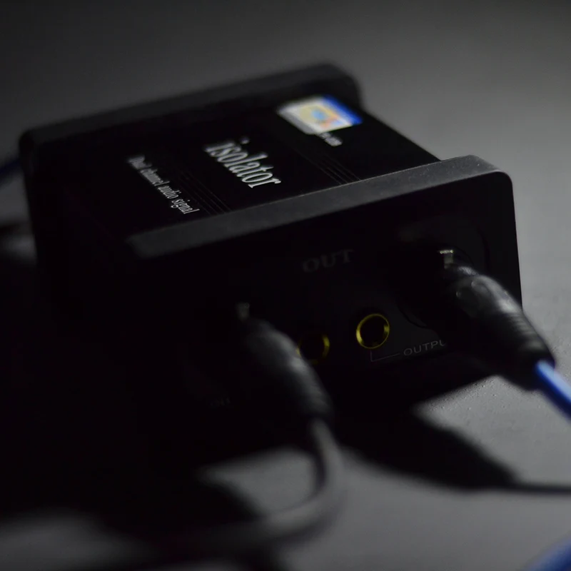 Аудиоизолятор кабель снижения шума тока, устранения помех и конвертера для смесителя DJ с разъемами XLR, TRS и JACK для микрофонного кабеля.