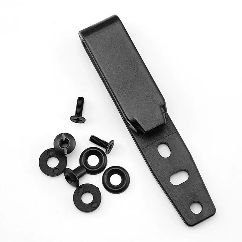 

3 Sets Tactical IWB KYDEX HOLSTER Belt Clips K Sheath Knife Scabbard Back Waist Clamps Accessories EDC Tools DIY Making Parts