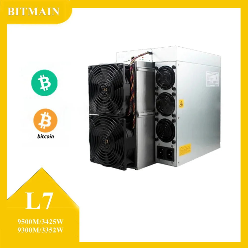 

Elon Musk Dogecoin Antminer L7 9500M 3425W 9300M 3352W Bitmain Litecoin Mining Master with PSU Included