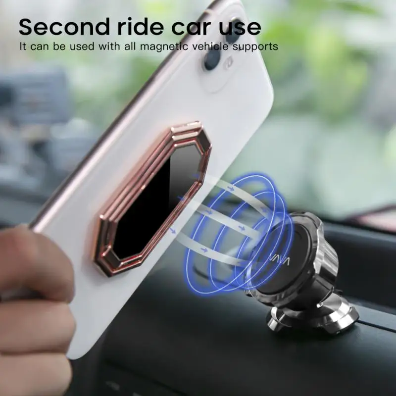 

Car Phone Holder Magnetic Phone Holder For IPhone 12Pro Max Adjustable Metal Stand Phone Holder For Samsung Desktop Holder