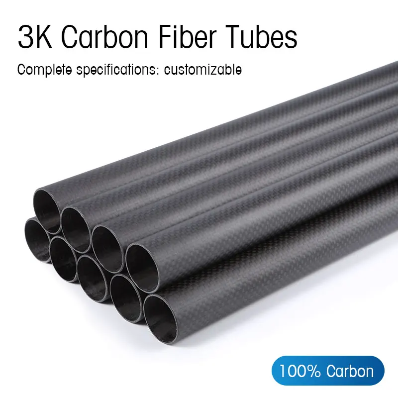 

Углеродная трубка 1 шт., длина 1000 мм, внешний диаметр 10 мм, 12 мм, 13 мм, 14 мм, 15 мм, спиральная углеродная трубка, матовая поверхность для модели с...