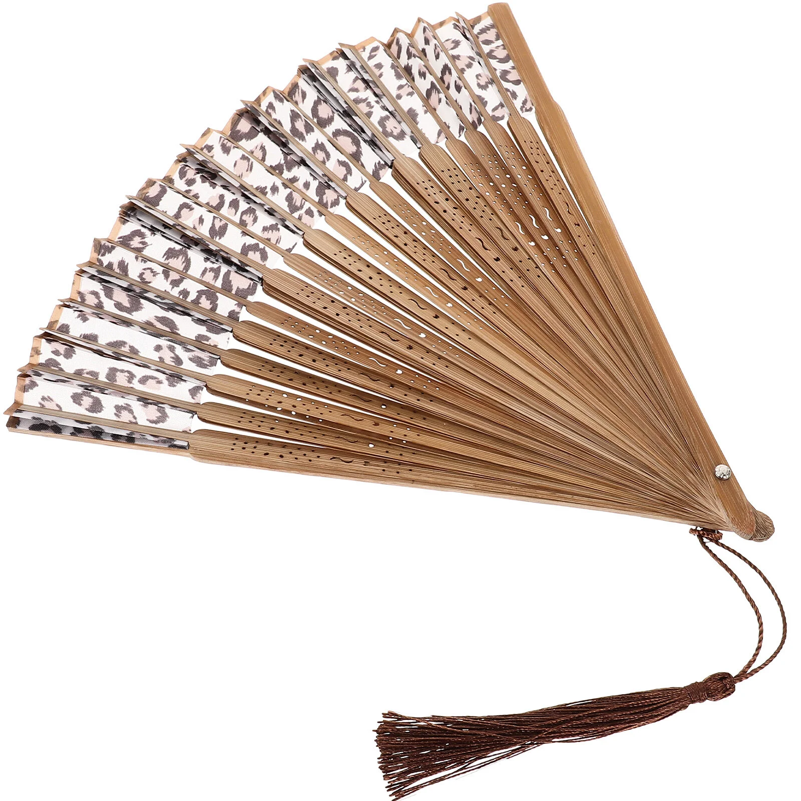 

Hand Fan Foldable Fans Weddings Decoration Bamboo Chinese Folding Women The Cat Handheld
