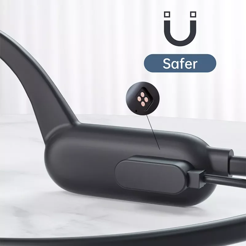 

2023 Adzuki bean Bone Conduction Headset Wireless Bluetooth 5.0-compatible Headphones IPX8 Waterproof Swimming Sports Earphones