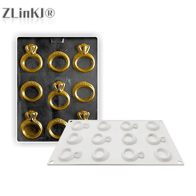 

Силиконовая форма для торта в форме кольца, с 12 отверстиями