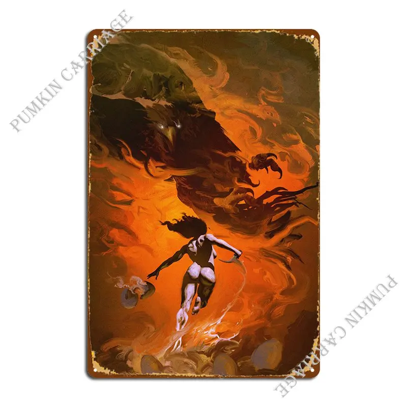 Металлический плакат The Nest для гаража, Забавный кинотеатр, жестяной плакат