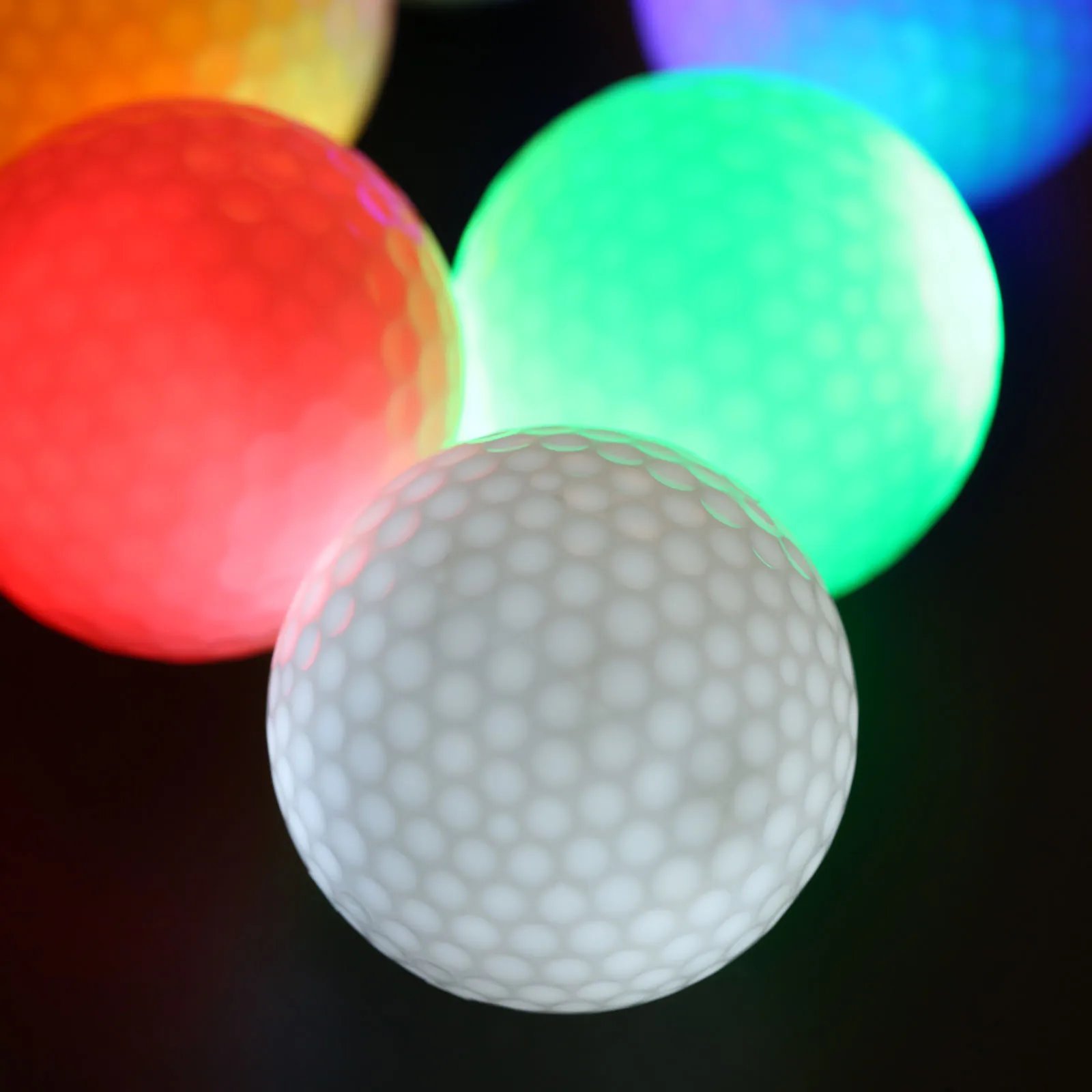 S Night Training Constant Shining Two Layer Surlyn Golf Practice Balls 42.6mm(1.67