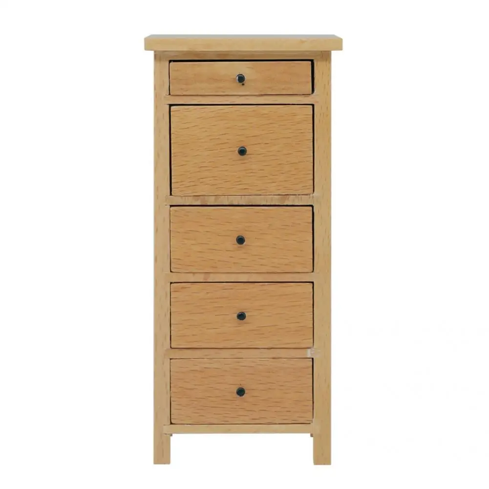 

Экологичный кукольный шкаф сундук; Мебель миниатюрный шкафчик 2 тонкий цвет