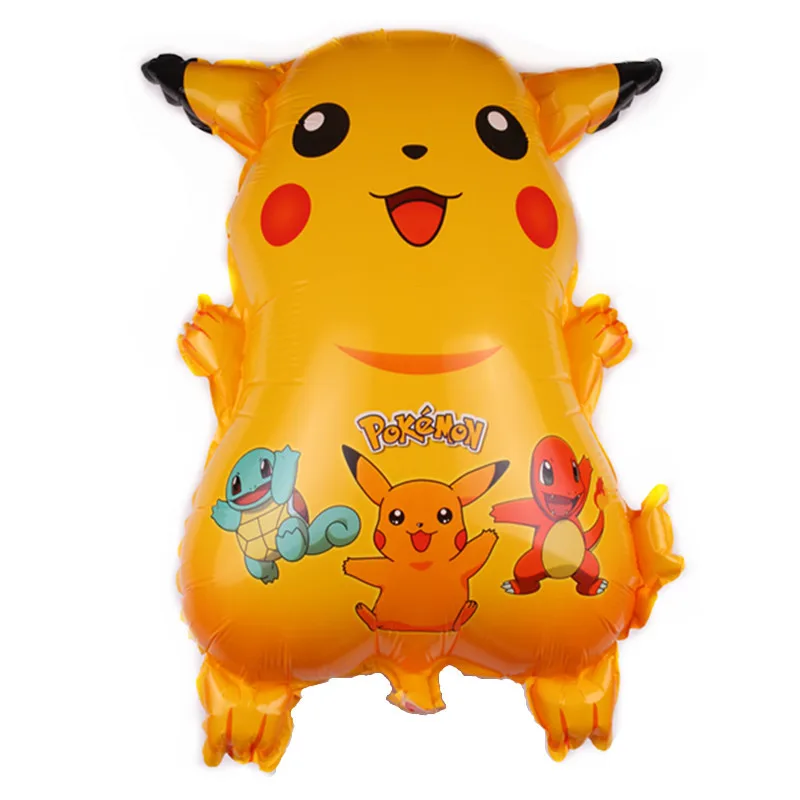 

Pokemon New Cute Pikachu Aluminum Film Balloon Cartoon Baby Birthday Party Decoration Gift Toy