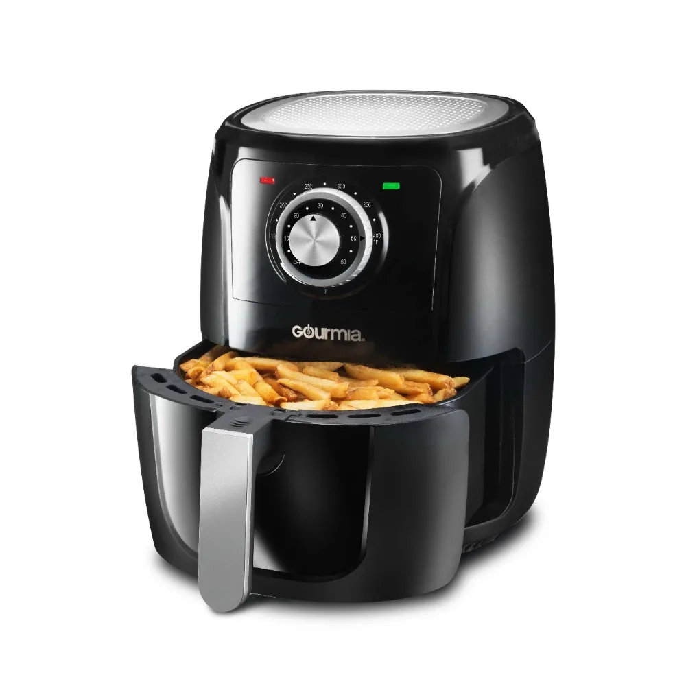 

5-Qt Air Fryer with Nonstick Dishwasher Safe Basket, Black, 13.1 H, New